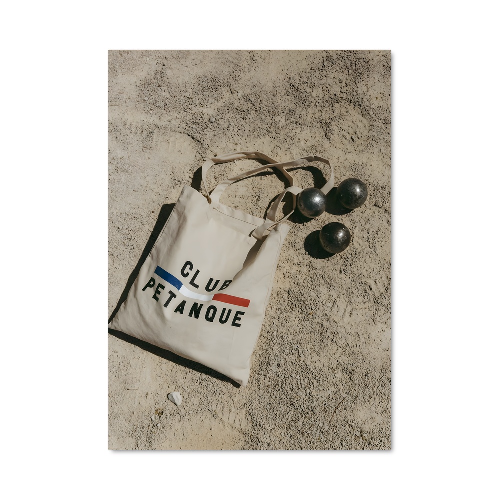 Poster Pétanque et Chill